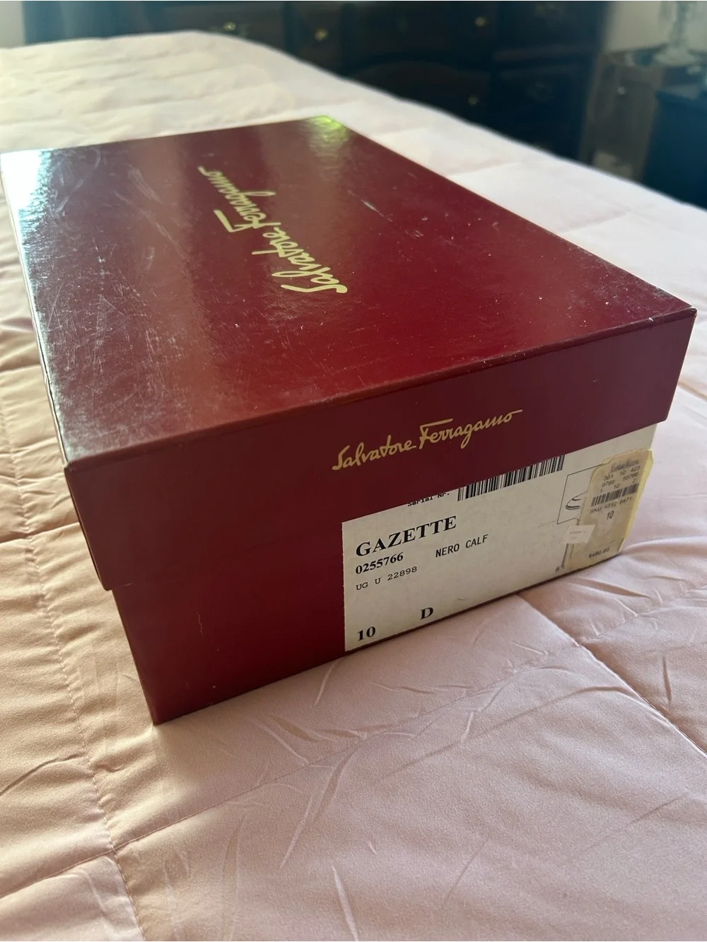 Salvatore Ferragamo Black Leather Loafers